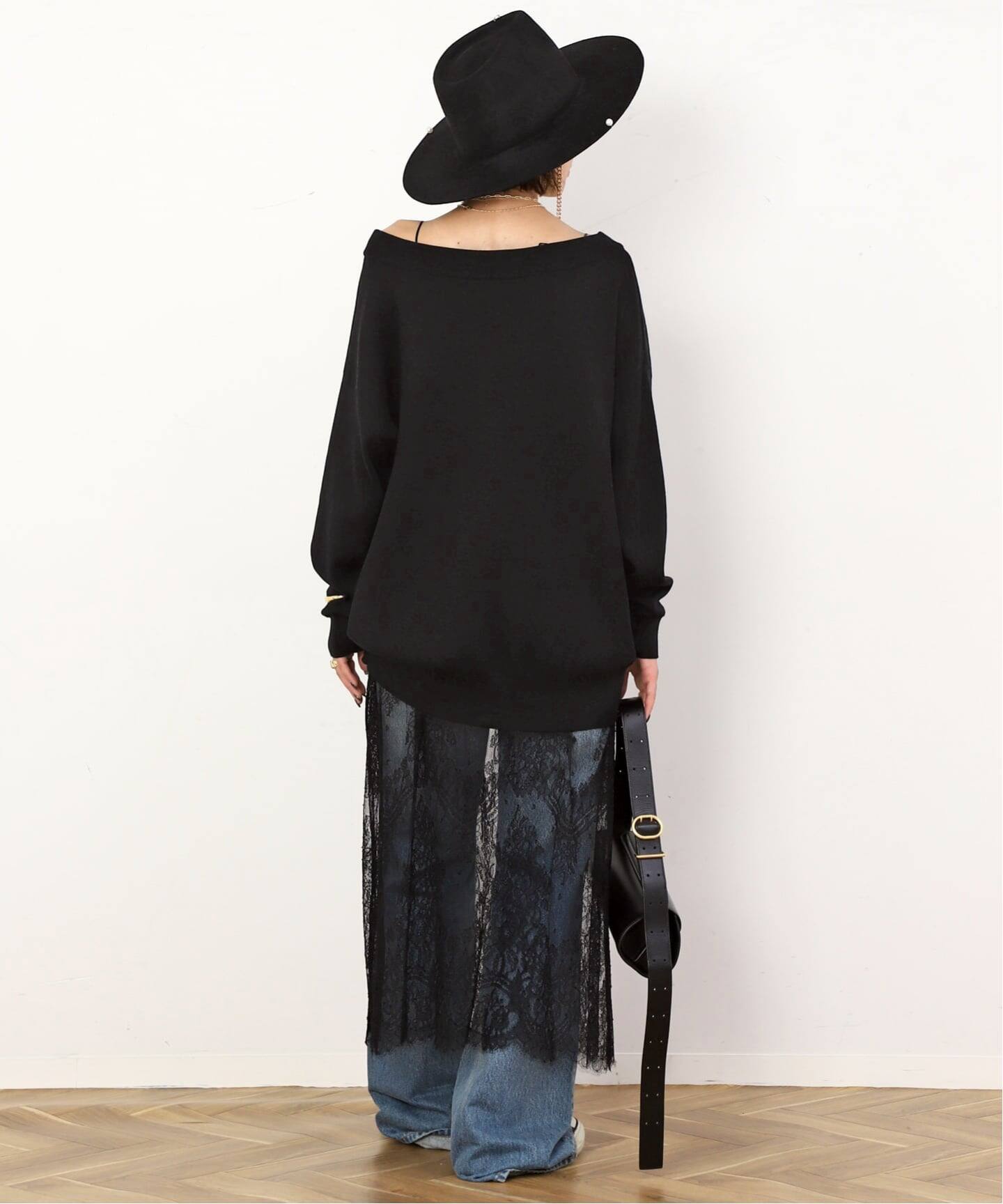 AP STUDIO★リラックスオフショルダーニット Deuxieme リラックスオフショルダーニット（ニット／セーター）｜AP STUDIO