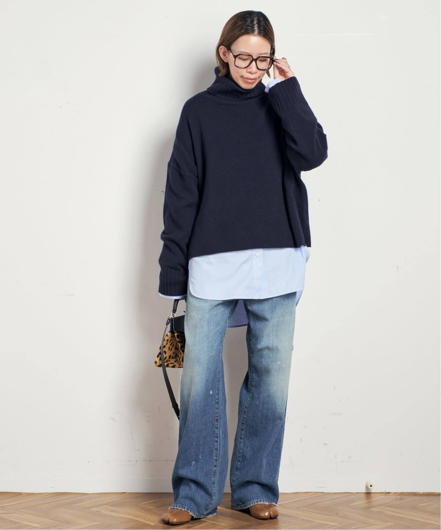 クロップドタートルネックニット（ニット／セーター）｜AP STUDIO