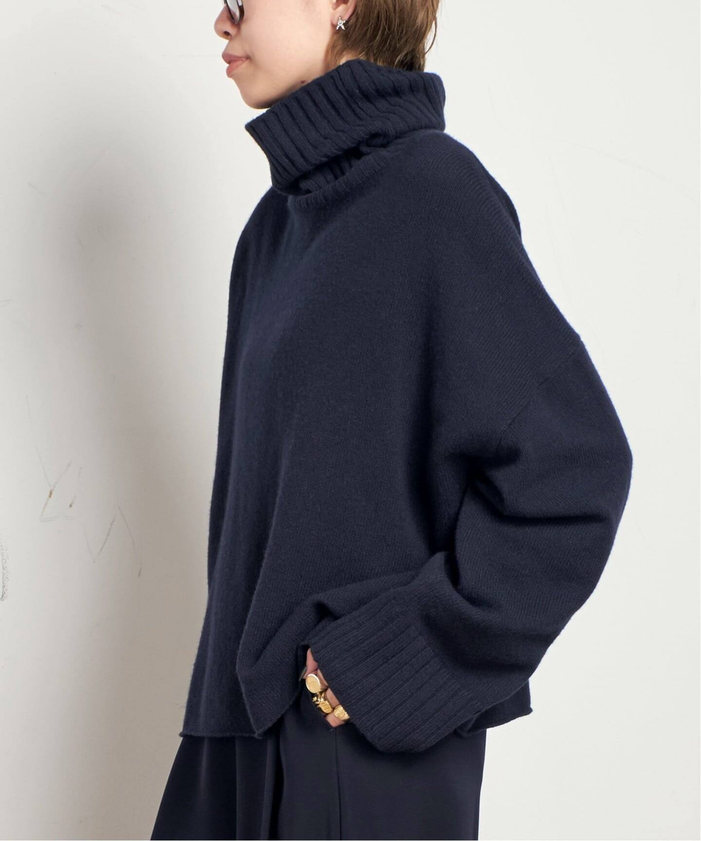 クロップドタートルネックニット（ニット／セーター）｜AP STUDIO