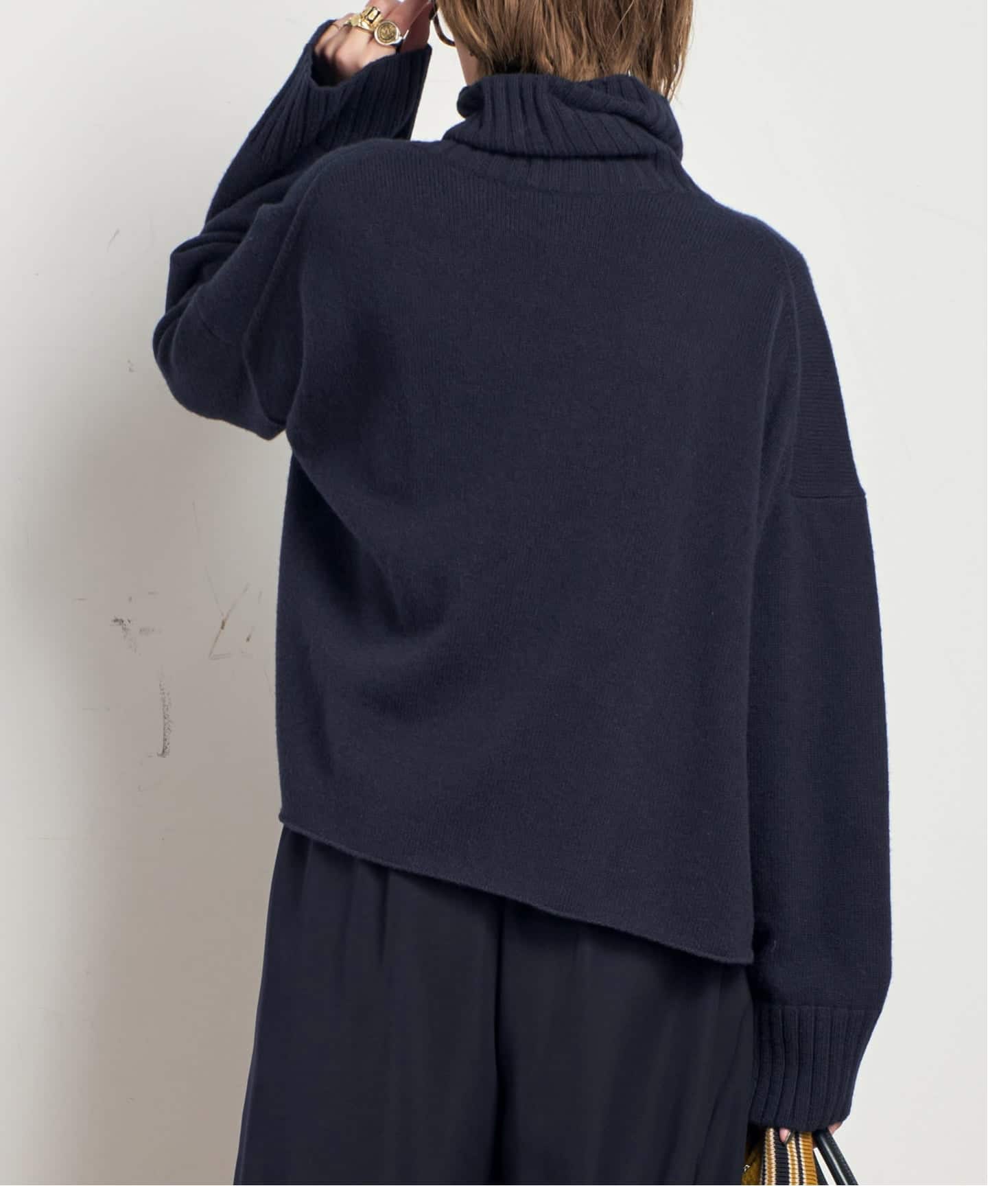 専用2022AW ap studio 完売タートルネックニット クロップドタートルネックニット（ニット／セーター）｜AP STUDIO