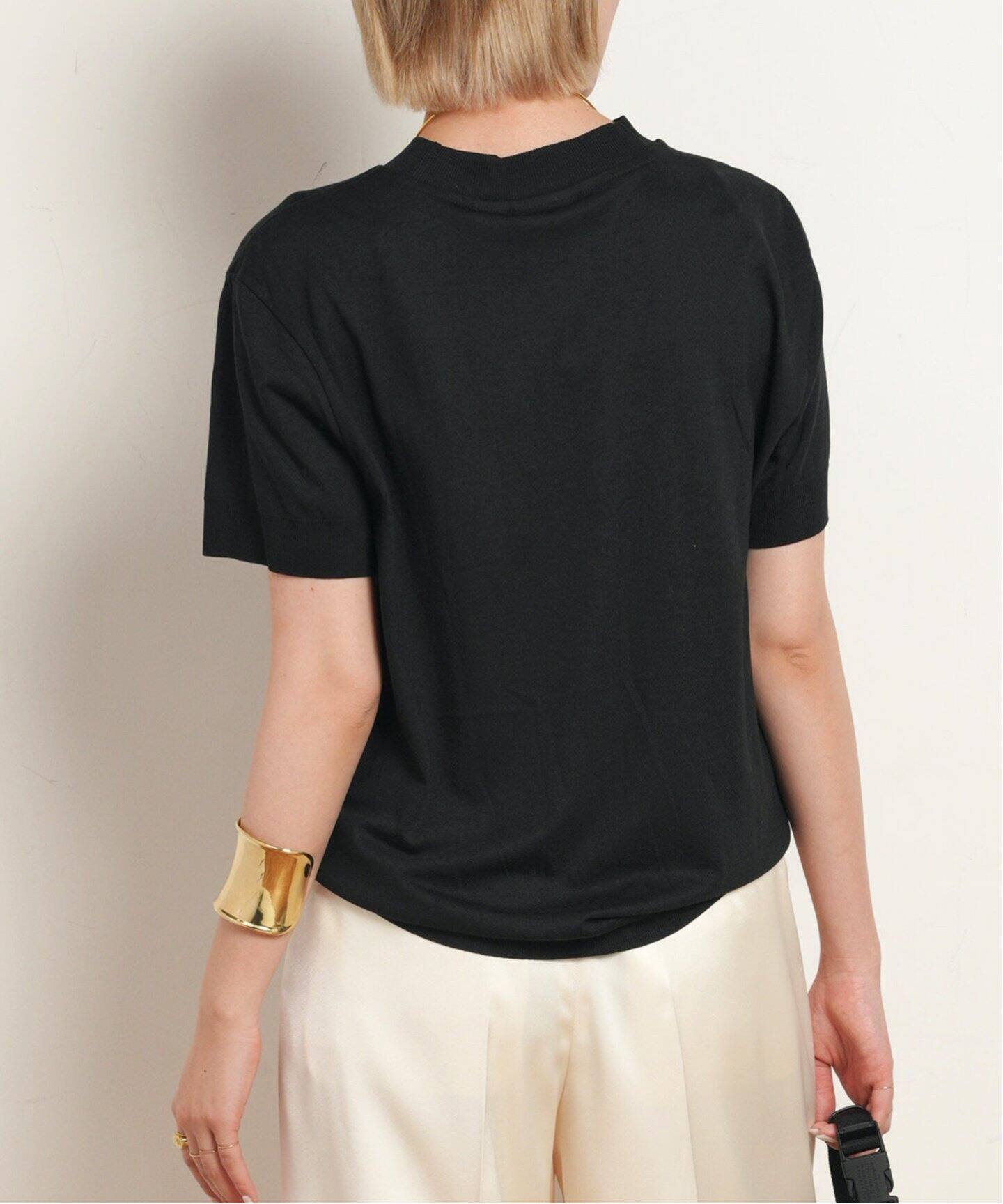 Calvin Klein / カルバン クライン】Knit Mock neck Tee（ニット