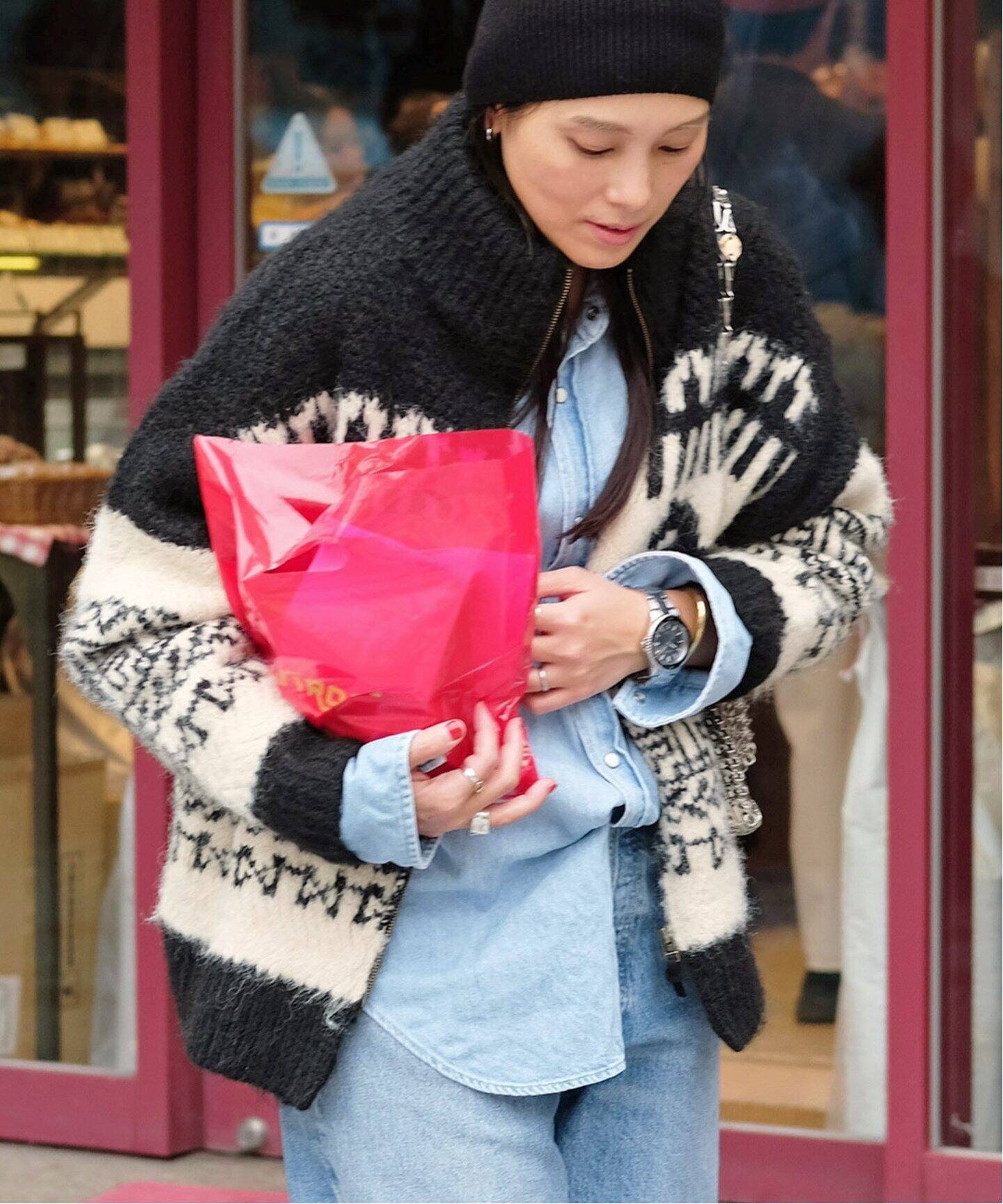 JOHNBULL/ジョンブル】シャギーホースカウチン（ニット／セーター  