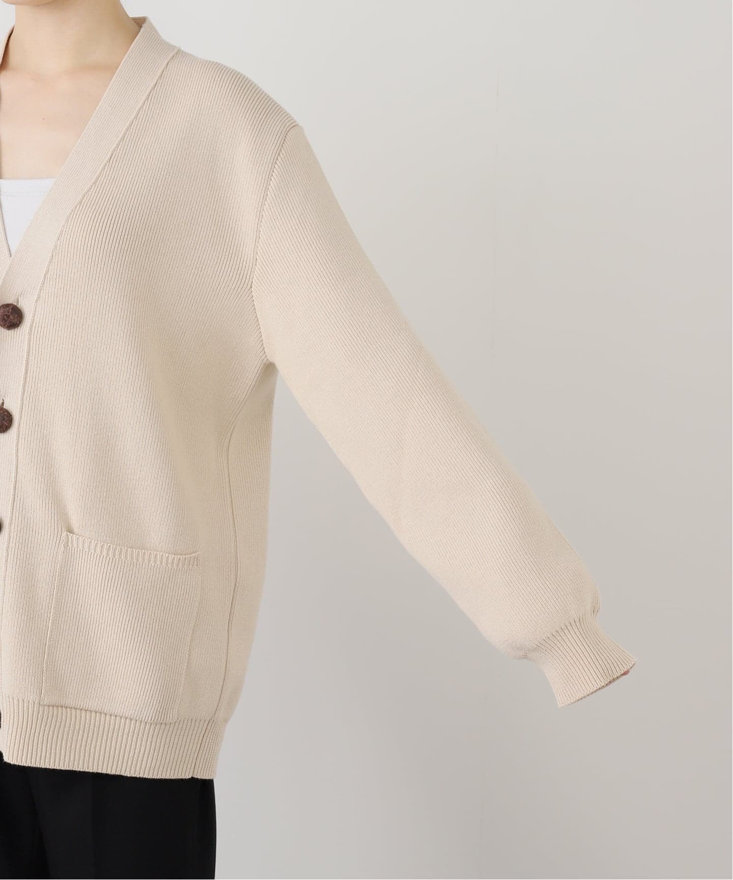 ゴールデングース☆カーディガン GOLDEN GOOSE / ゴールデングース】RIB EMBROIDERY CARDIGAN