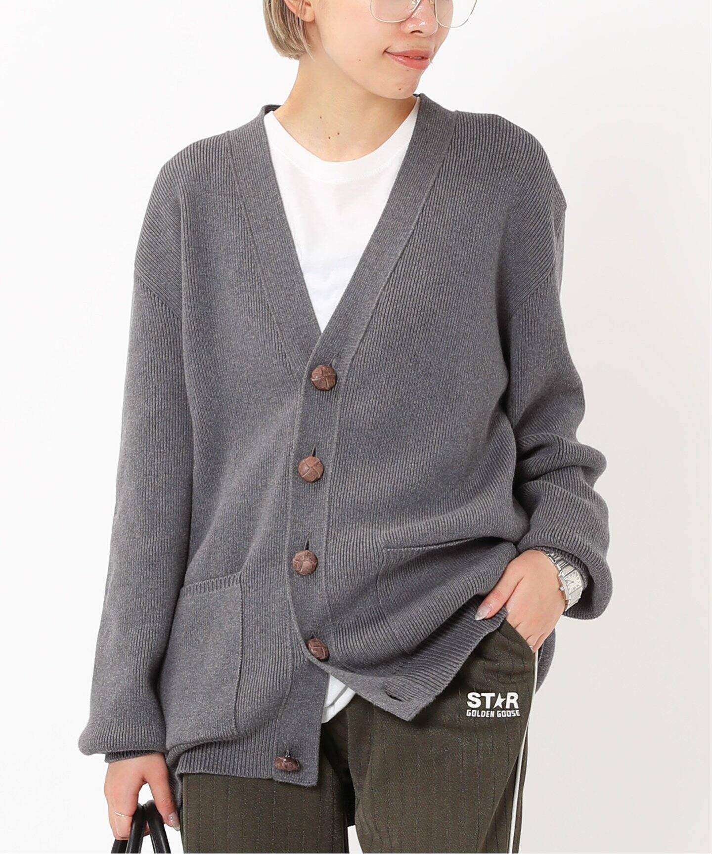 GOLDEN GOOSE / ゴールデングース】GOLDEN WS ニットカーディガン  