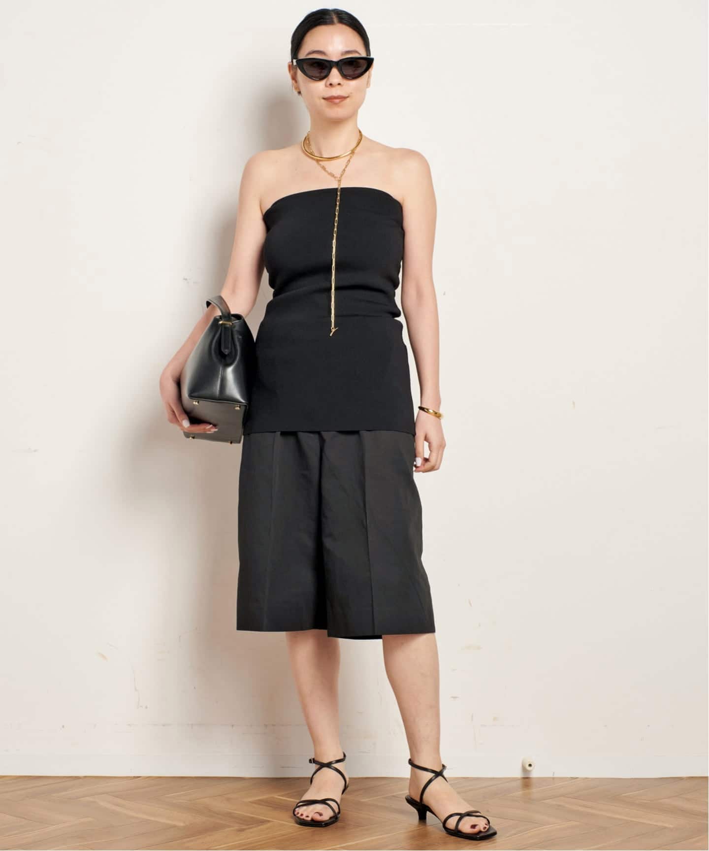 TOTEME/トーテム】COMPACT KNIT TUBE TOP（ニット／セーター
