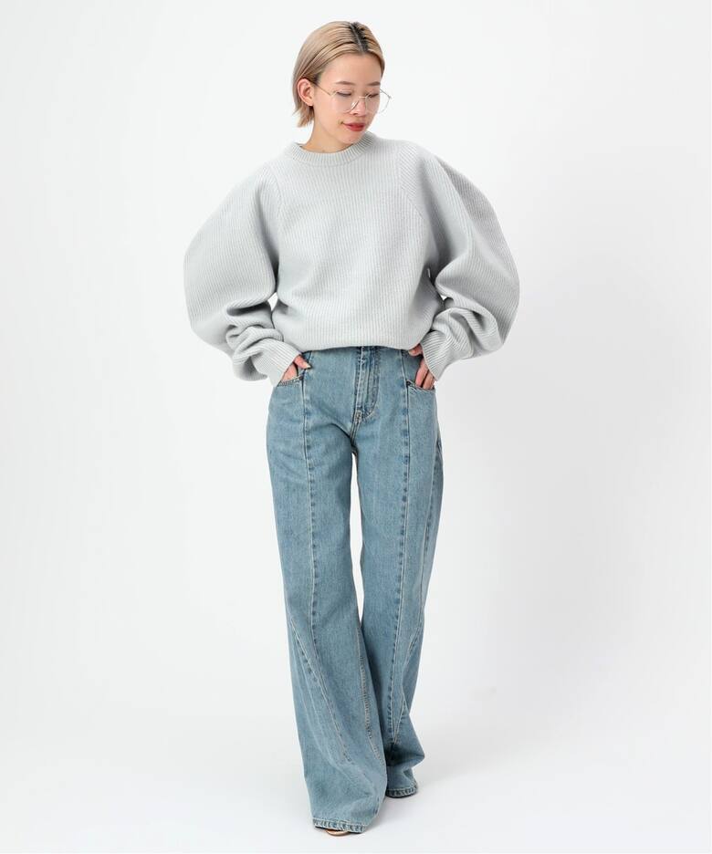 HARUNOBUMURATA/ハルノブムラタ】パフスリーブニット（ニット  