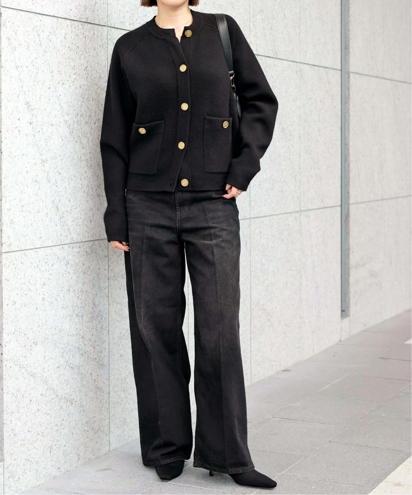 TOTEME/トーテム】HAMMERED BUTTON CARDIGAN（カーディガン）｜AP