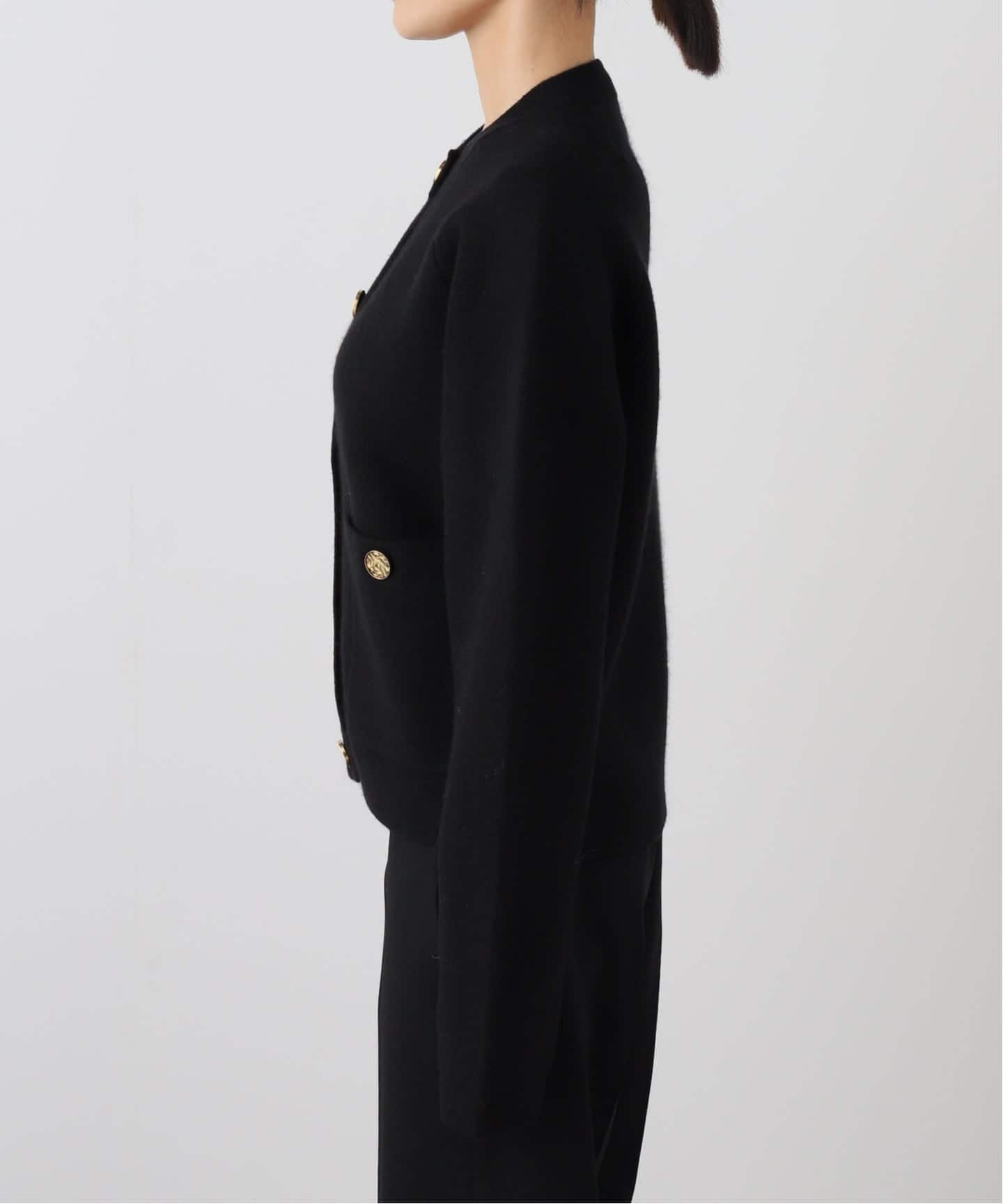 TOTEME/トーテム】HAMMERED BUTTON CARDIGAN（カーディガン）｜AP