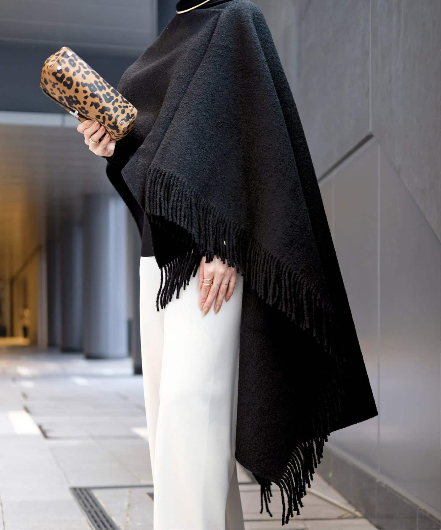 TOTEME/トーテム】FRINGE PONCHO（ポンチョ・マント）｜AP STUDIO