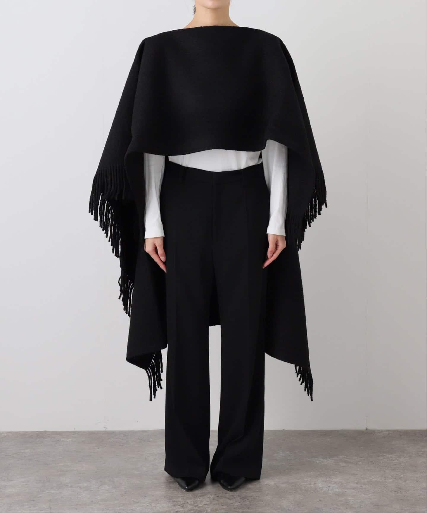 TOTEME/トーテム】FRINGE PONCHO（ポンチョ・マント）｜AP STUDIO