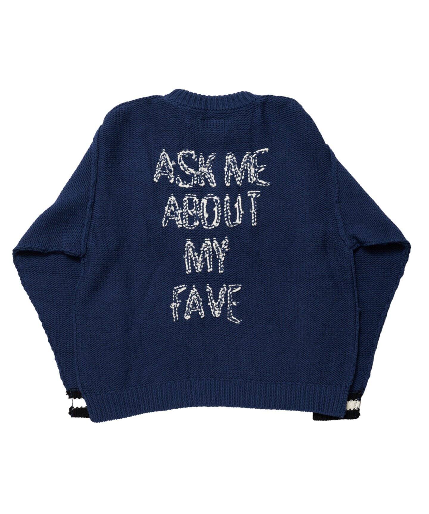 doublet / ダブレット】ACTING SUPPORTER KNITWEAR（ニット／セーター 