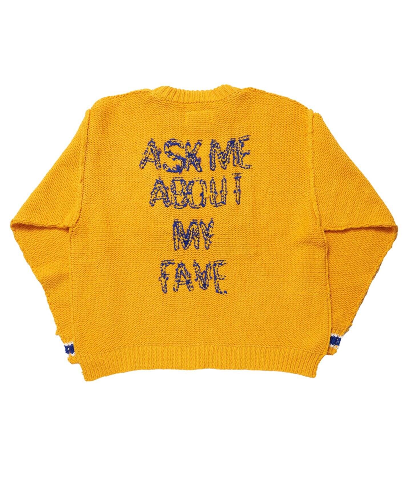 doublet / ダブレット】ACTING SUPPORTER KNITWEAR（ニット／セーター 