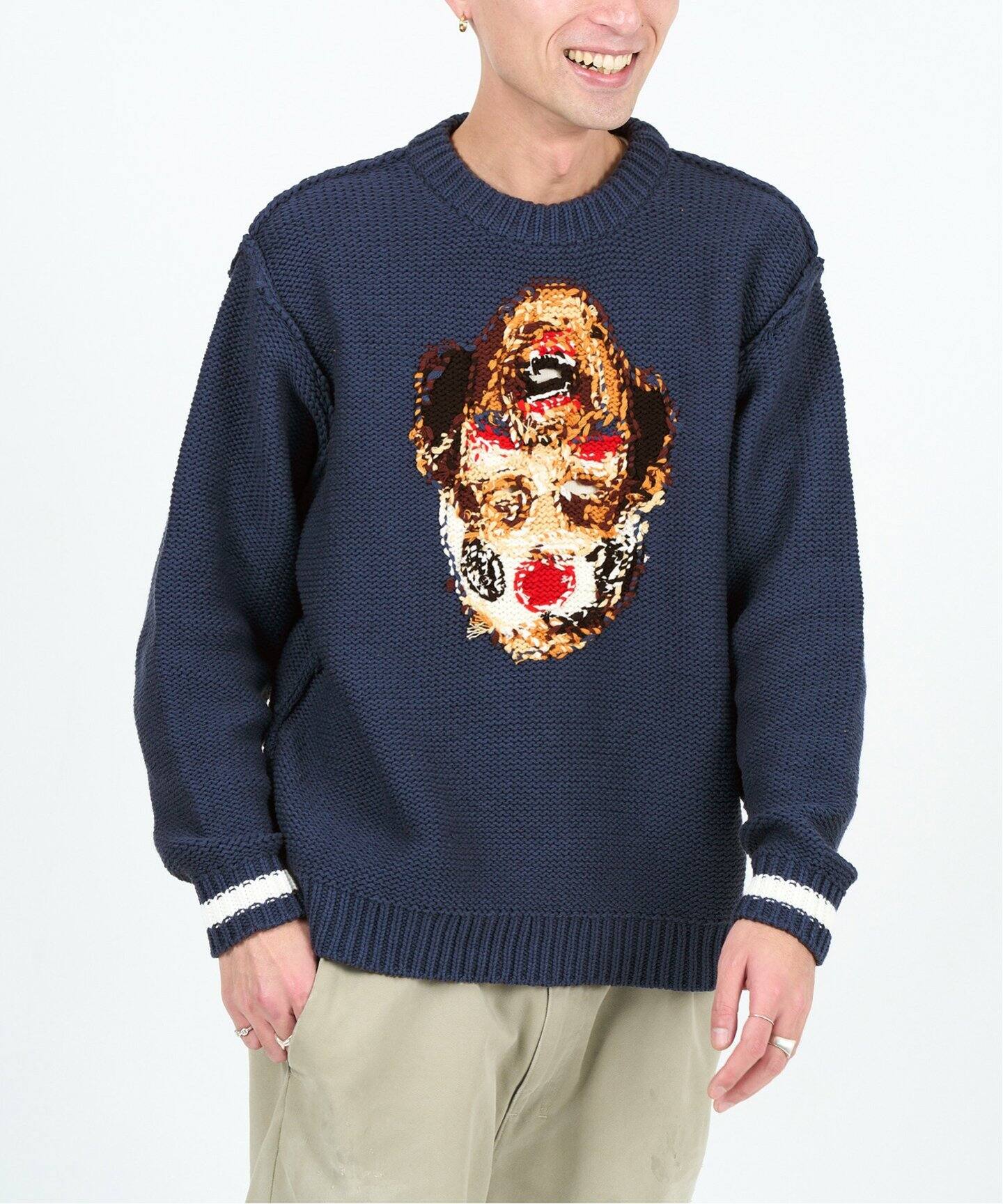 doublet / ダブレット】ACTING SUPPORTER KNITWEAR（ニット／セーター  