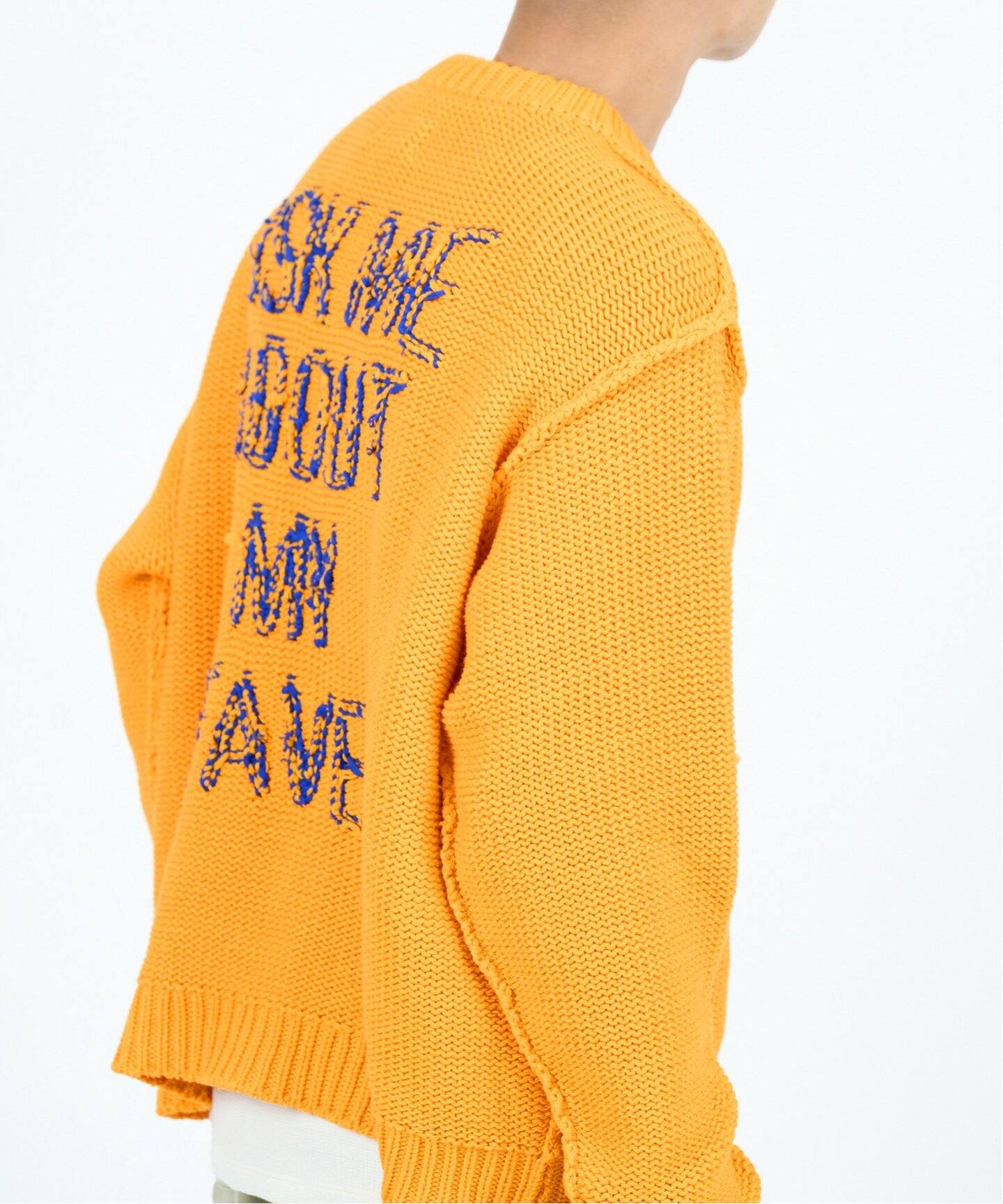 doublet / ダブレット】ACTING SUPPORTER KNITWEAR（ニット／セーター 