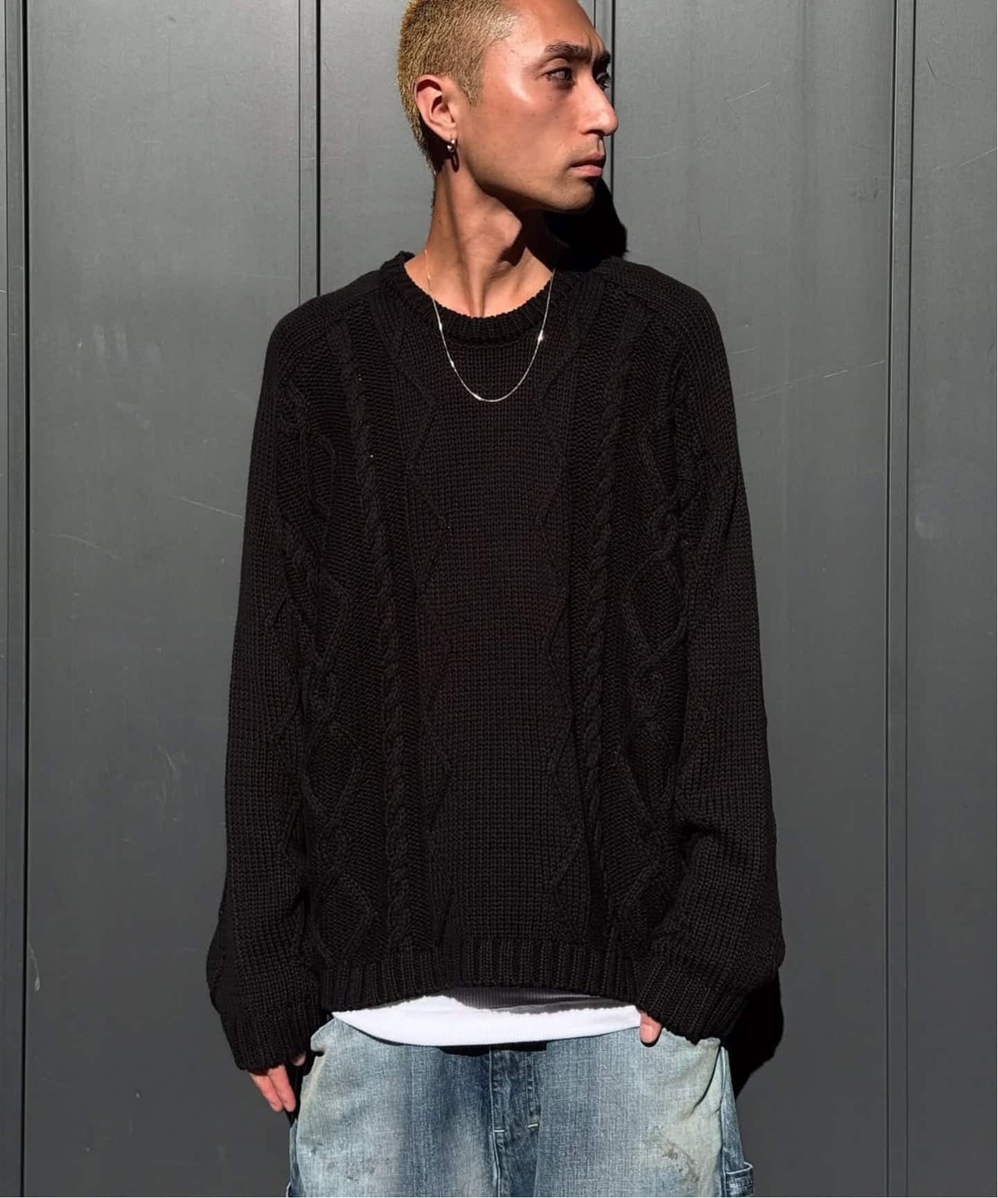 ANCELLM / アンセルム CABLE STICH KNIT（ニット／セーター）｜WISM