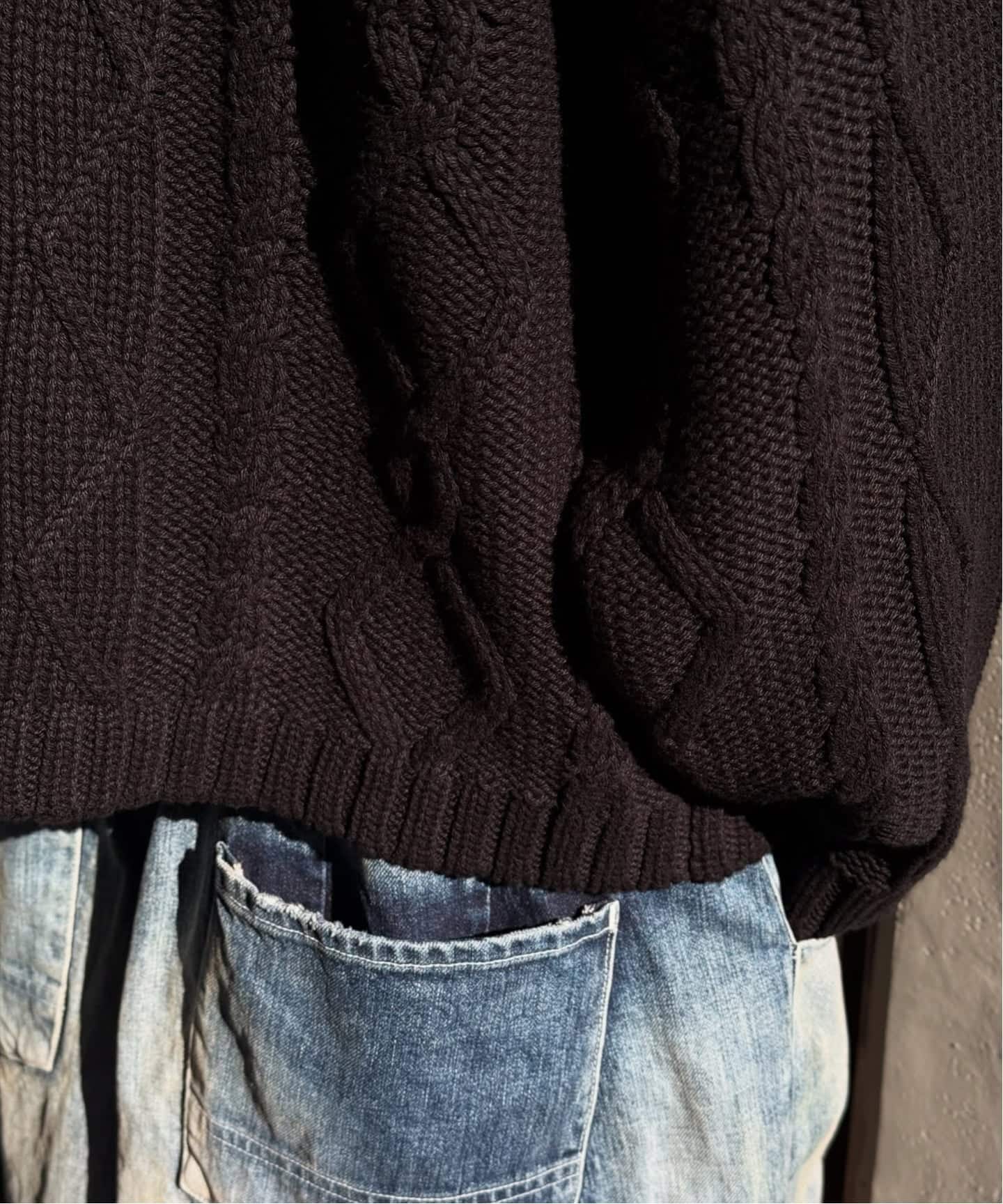 ANCELLM / アンセルム CABLE STICH KNIT（ニット／セーター）｜WISM