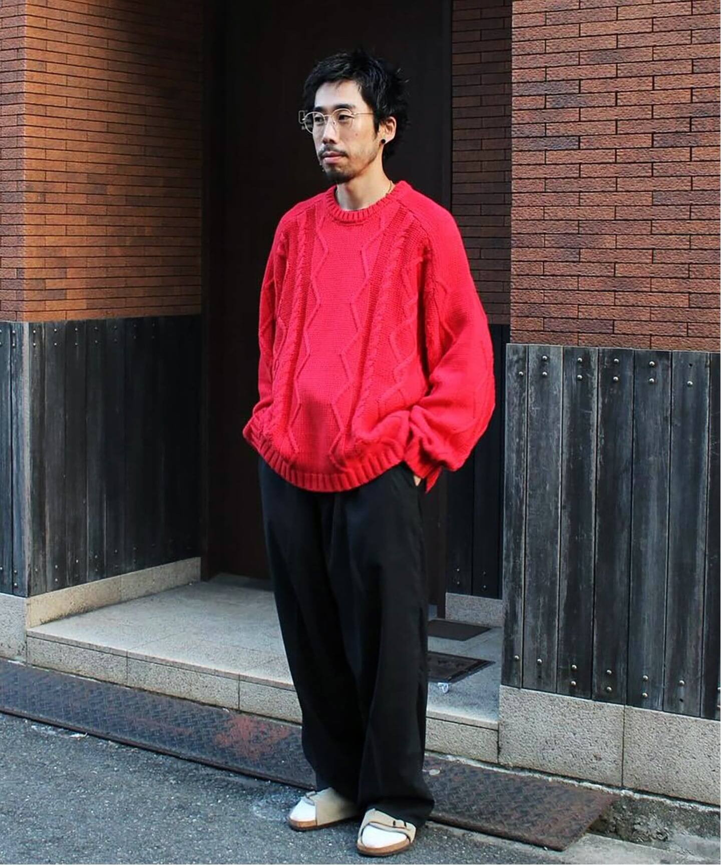 ANCELLM / アンセルム CABLE STICH KNIT（ニット／セーター）｜WISM