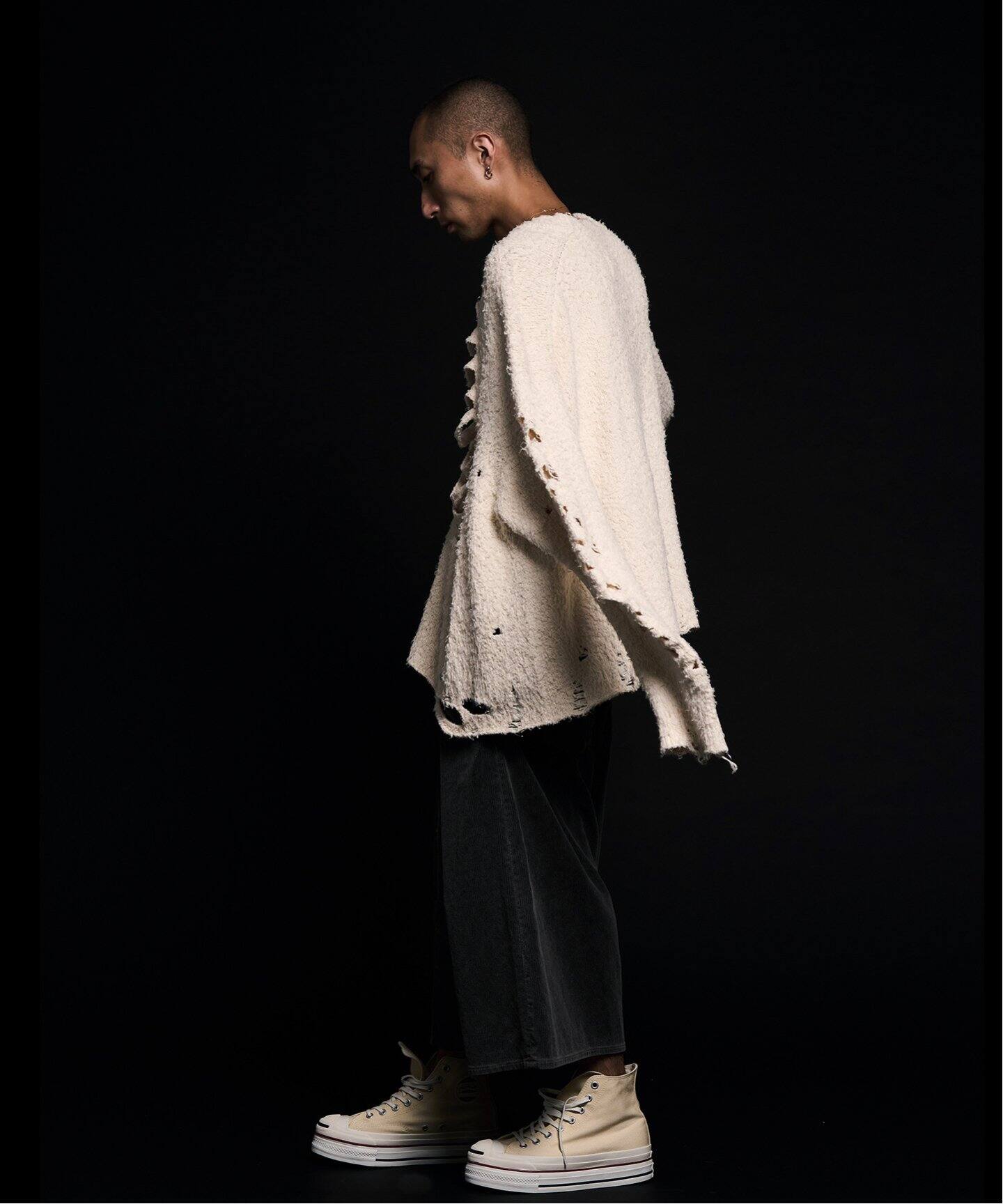 doublet / ダブレット RIBCAGE KNIT PULLOVER（ニット／セーター