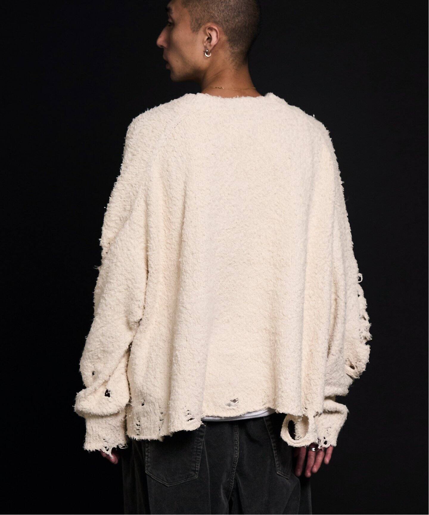 doublet / ダブレット RIBCAGE KNIT PULLOVER（ニット／セーター