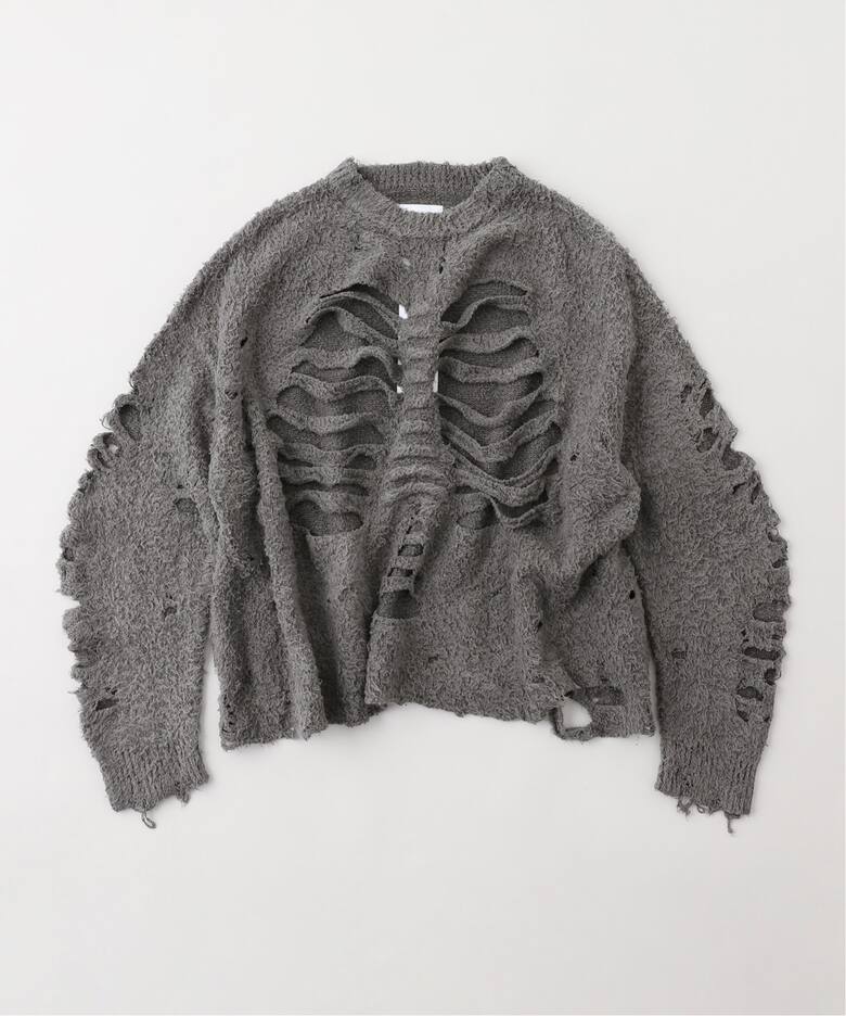 doublet / ダブレット RIBCAGE KNIT PULLOVER（ニット／セーター 