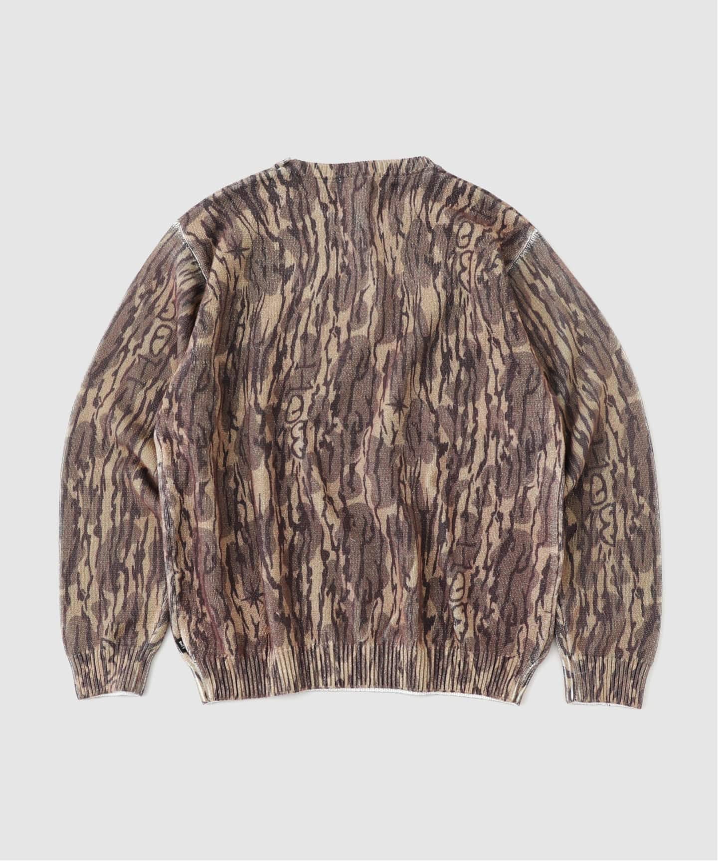 トップス BOTT CAMO PRINTED KNIT CAMO PRINTED KNIT｜BOTT｜TOPS（トップス）｜【公式通販 UNION
