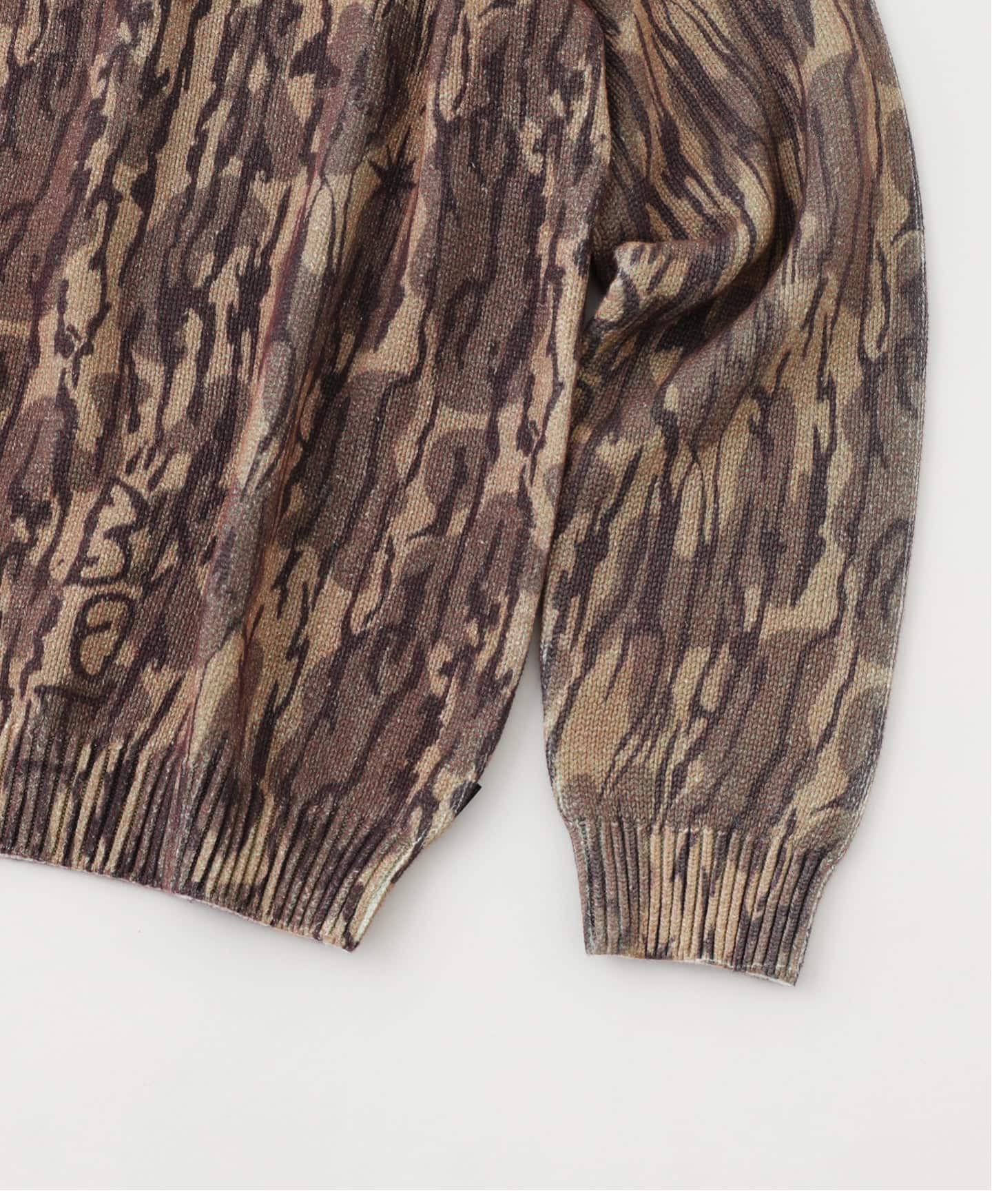 BoTT / ボット Camo Printed Knit（ニット／セーター）｜WISM