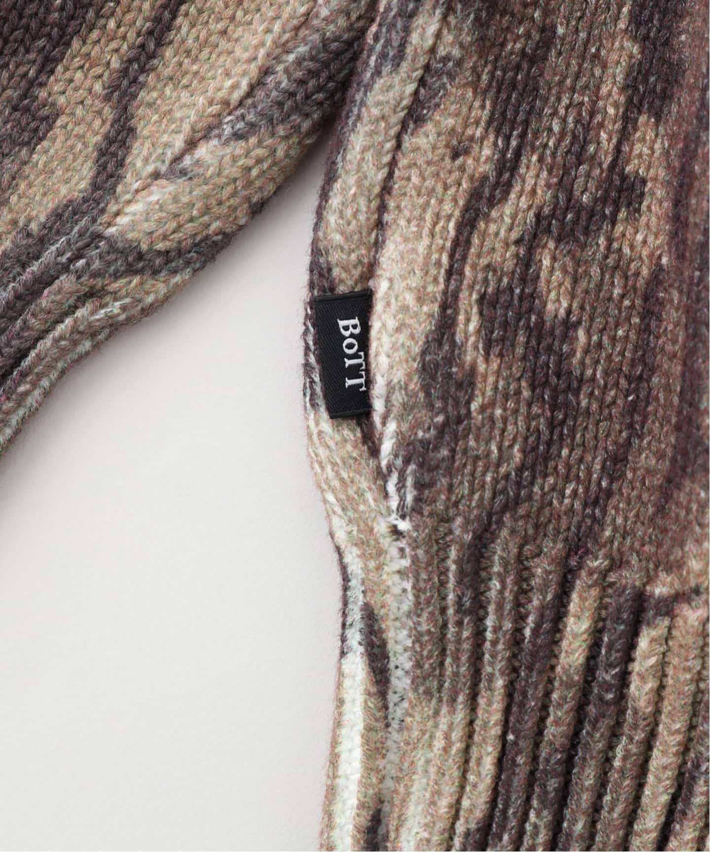 BoTT / ボット Camo Printed Knit（ニット／セーター）｜WISM