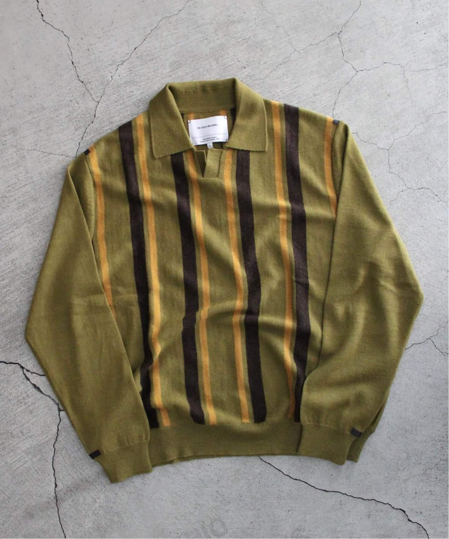 THE INOUE BROTHERS / ザ イノウエブラザーズ Collar Neck Sweater