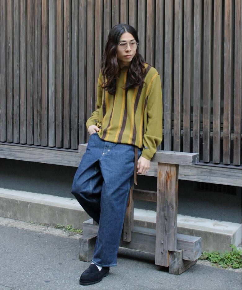 THE INOUE BROTHERS / ザ イノウエブラザーズ Collar Neck Sweater 