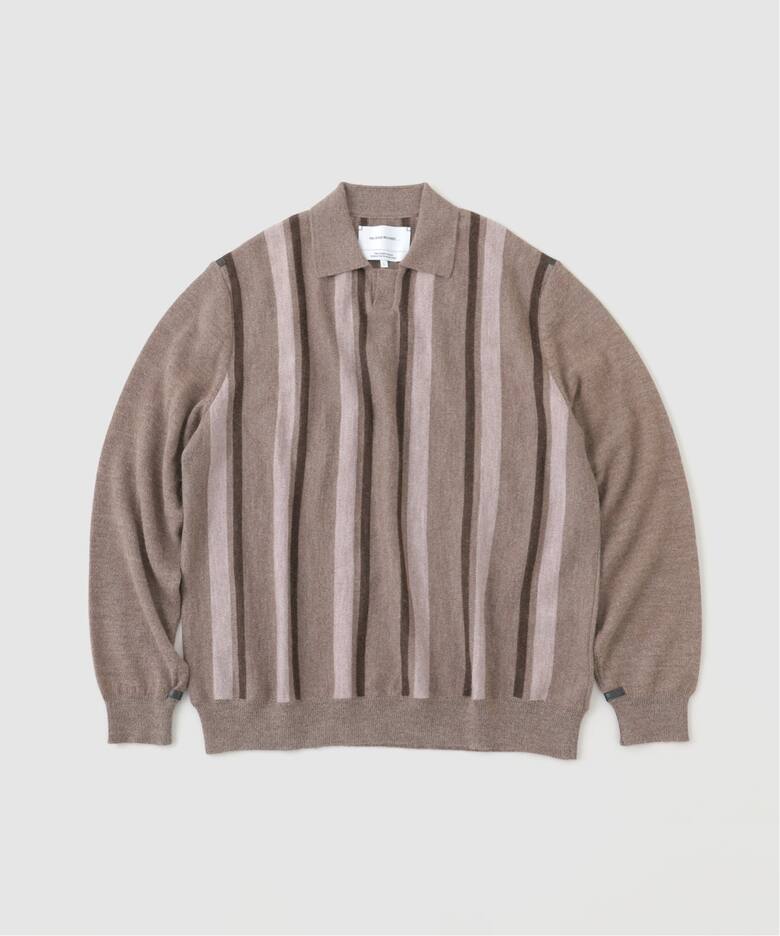 THE INOUE BROTHERS / ザ イノウエブラザーズ Collar Neck Sweater 