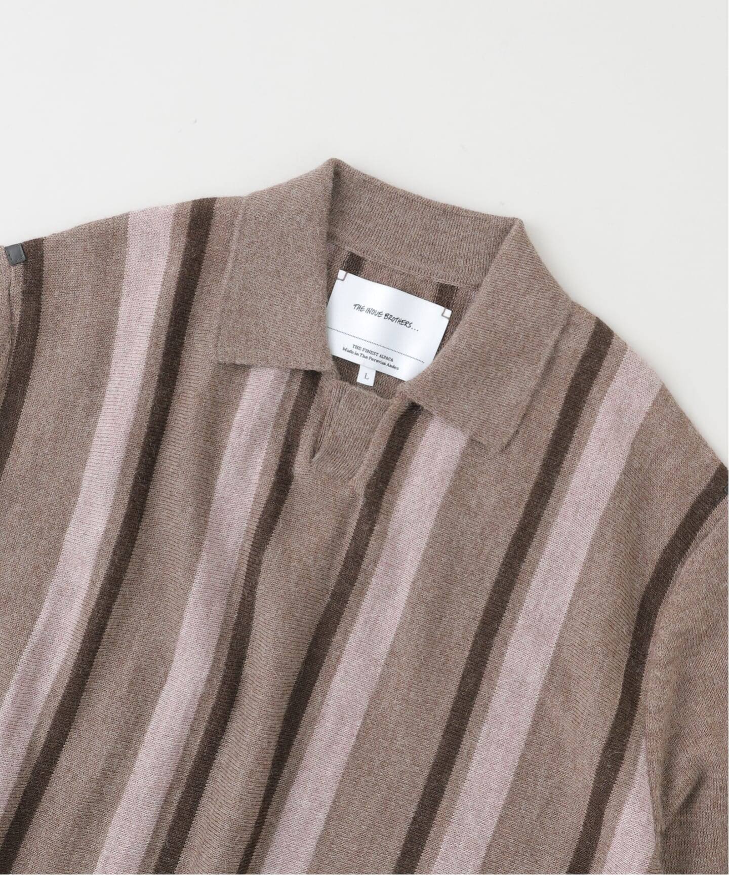 THE INOUE BROTHERS / ザ イノウエブラザーズ Collar Neck Sweater