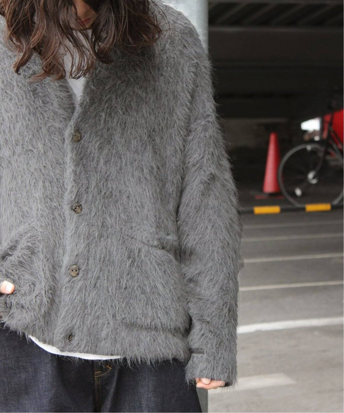 THE INOUE BROTHERS / ザ イノウエブラザーズ Suri Alpaca Cardigan