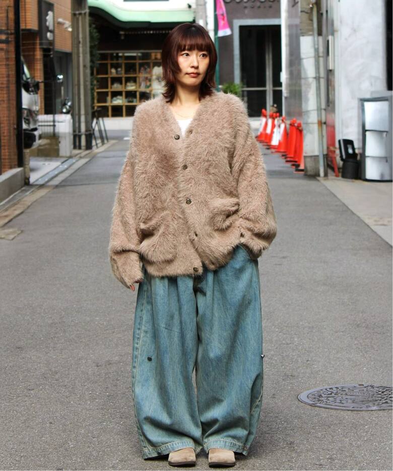 THE INOUE BROTHERS / ザ イノウエブラザーズ Suri Alpaca Cardigan 
