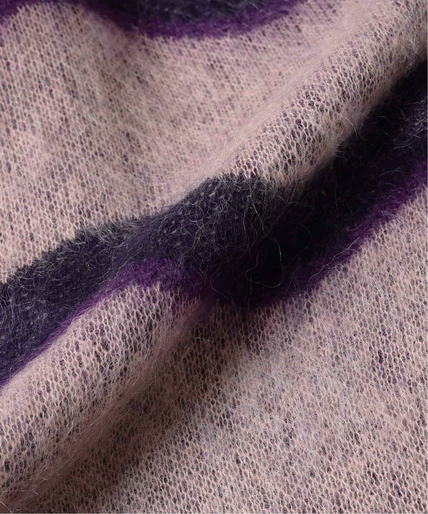 スウェイング ボーダー シャギー ニット（ニット／セーター）｜JOURNAL