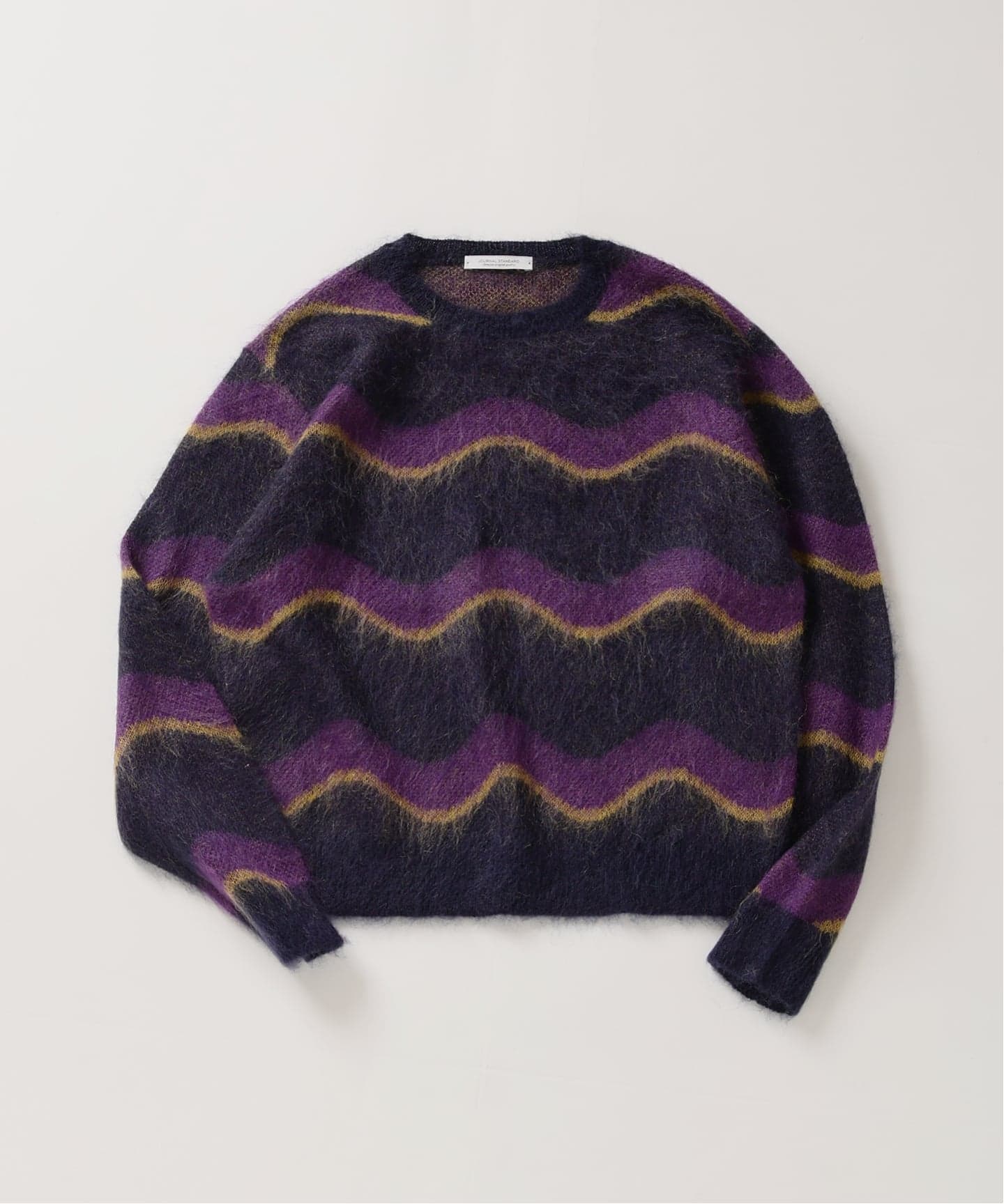 スウェイング ボーダー シャギー ニット（ニット／セーター）｜JOURNAL