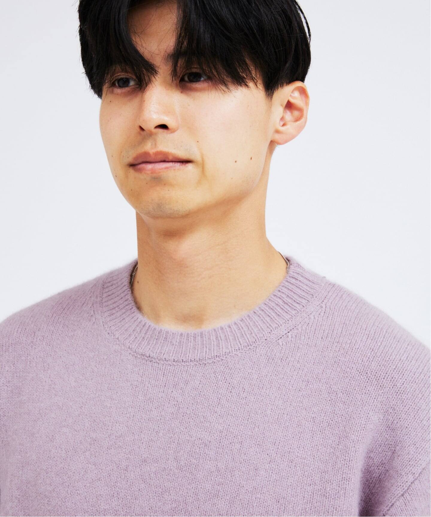 フォックスブレンド” クルーネックニット（ニット／セーター