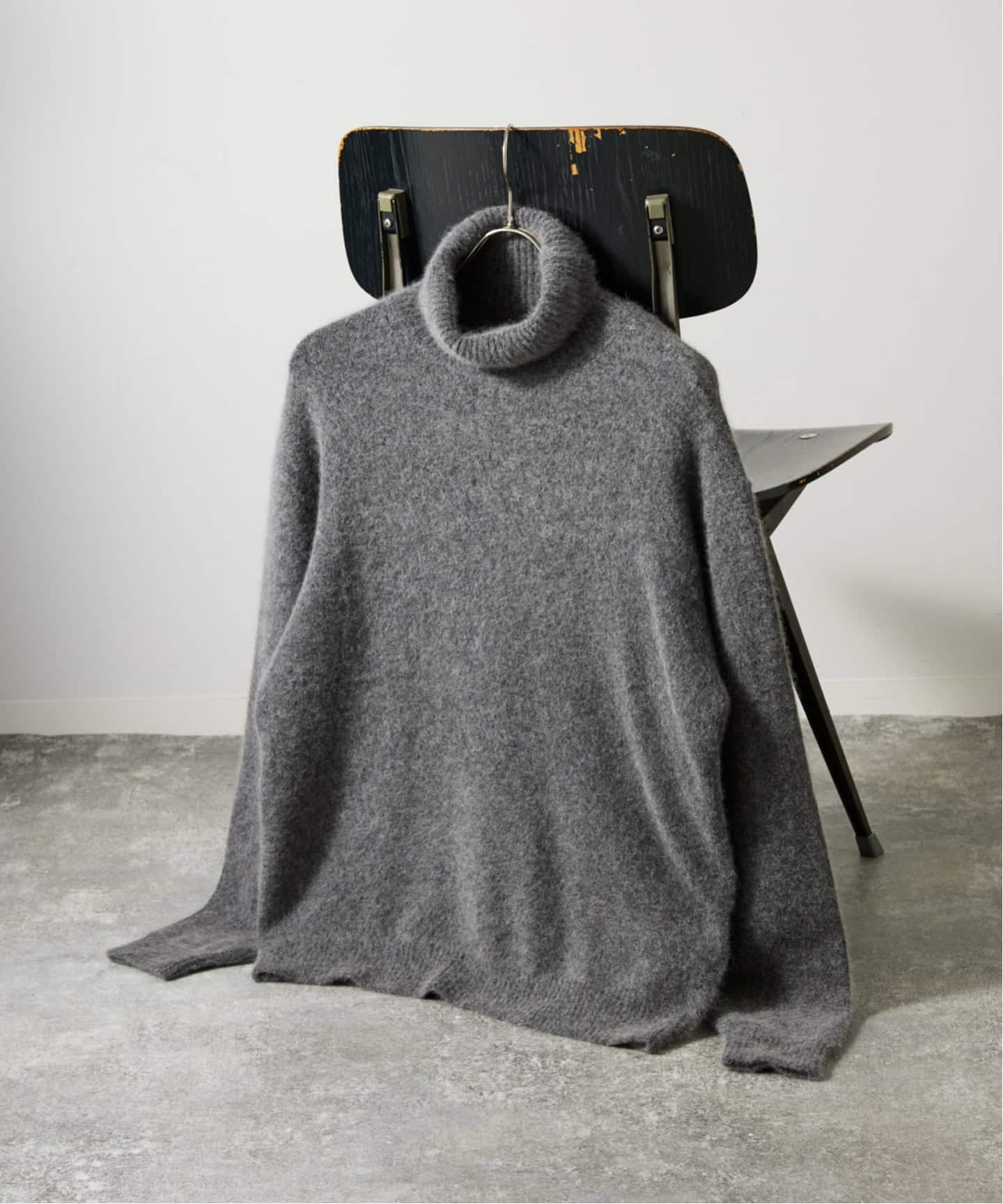 JOURNAL STANDARD - JORNAL STANDARD カシミヤ長袖ニットゆったりサイズグレーグレーae JOURNAL STANDARD L'ESSAGE｜《予約》カシミヤMIXハイネックプル