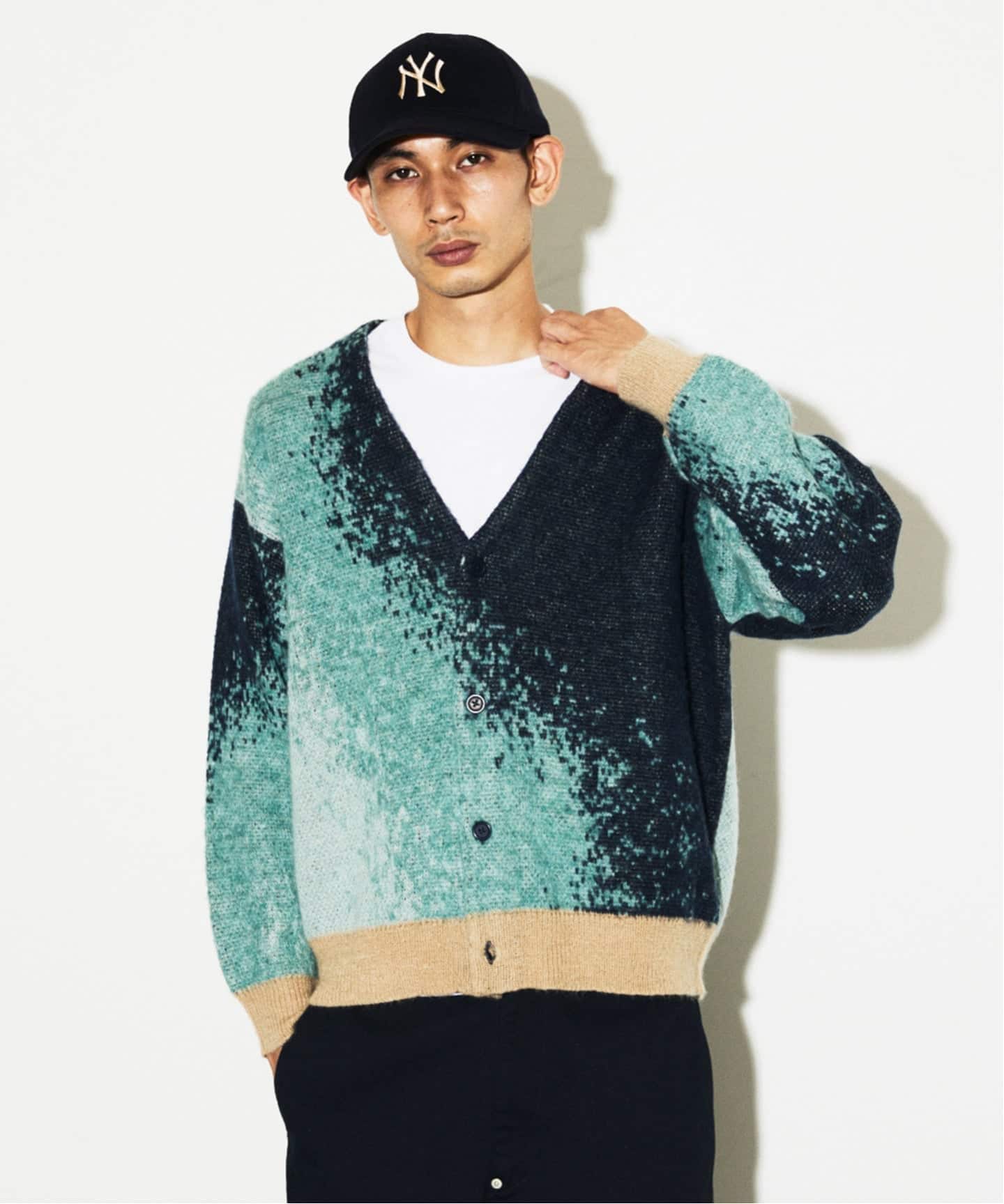 ジャーナルスタンダードラックス モヘアカーディガン モヘヤMIX フリルカラーカーディガン（カーディガン）｜journal