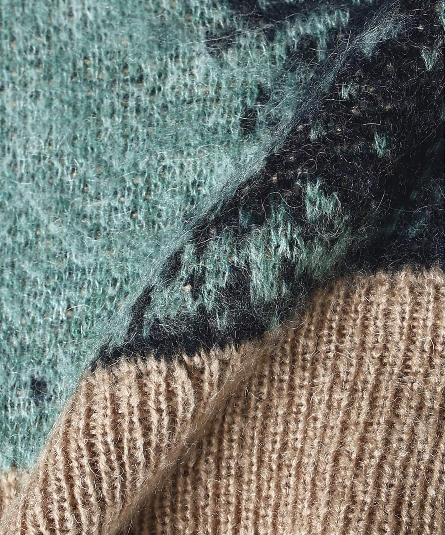 モヘア ミックス グラデーション カーディガン（カーディガン