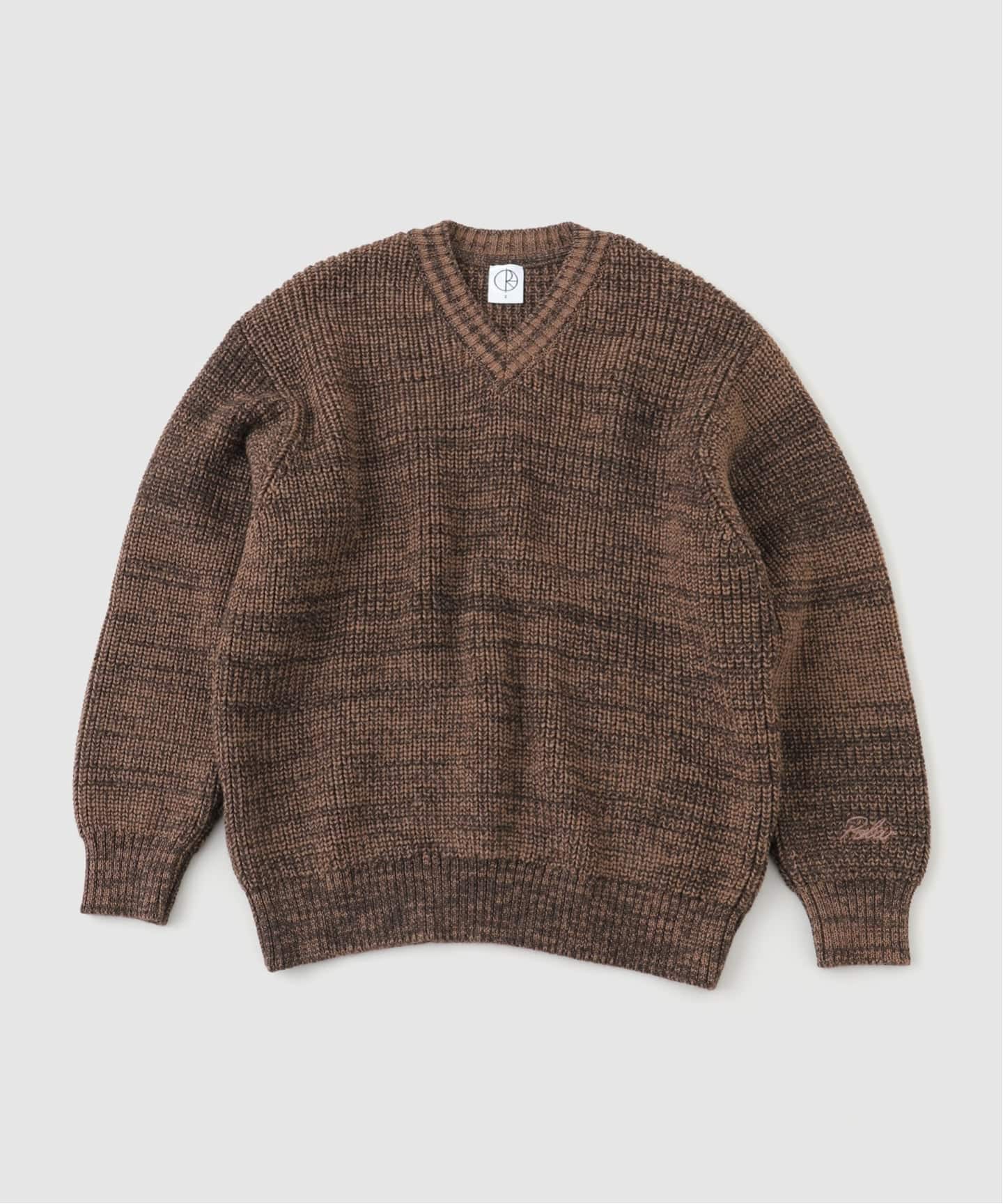 polar skate co ニット Lサイズ LS Tee |Tied Up - Chocolate – Polar 
