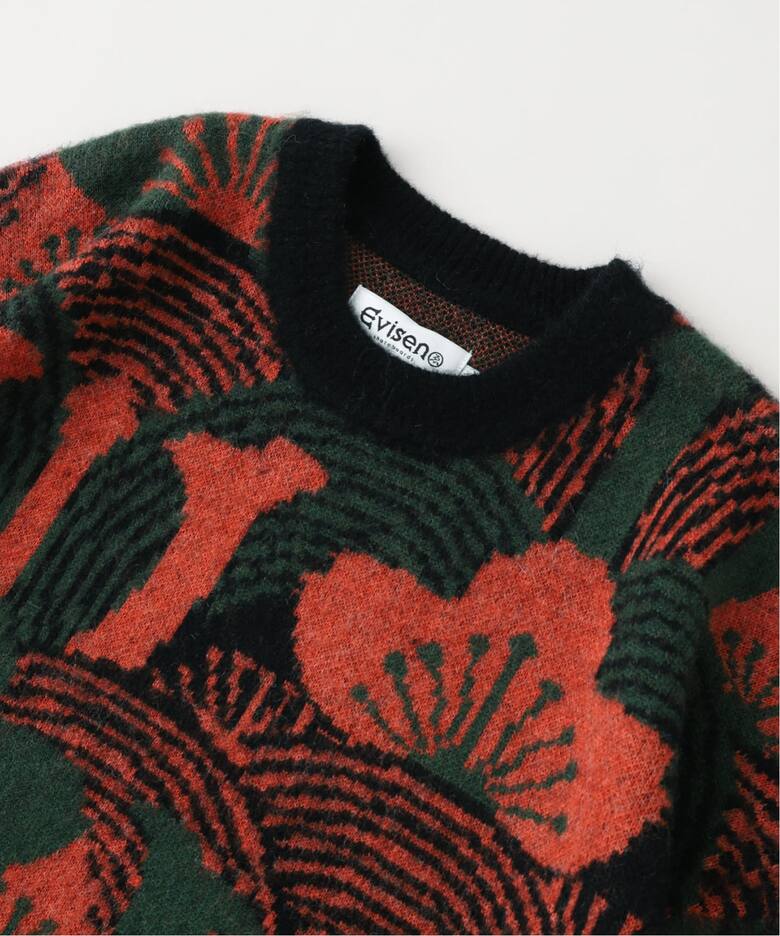 EVISEN / エビセン KABUTO MOHAIR CREW KNIT（ニット／セーター 