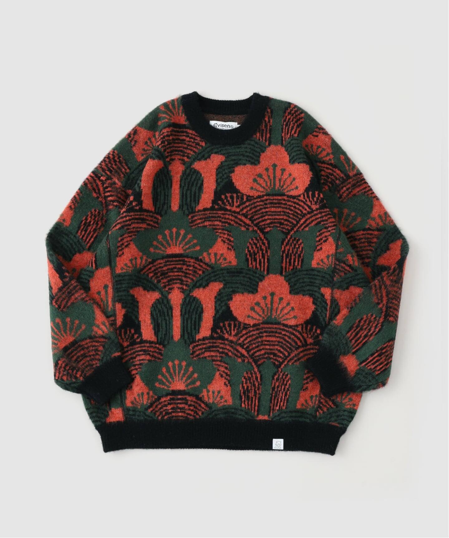 EVISEN / エビセン KABUTO MOHAIR CREW KNIT（ニット／セーター