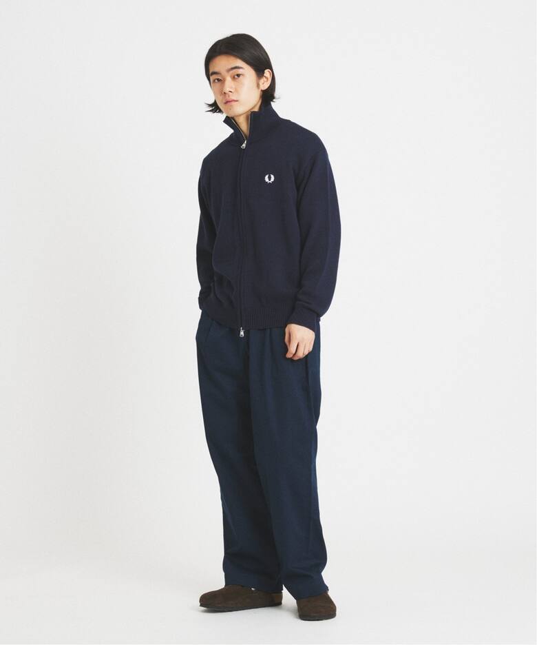 FRED PERRY / フレッドペリー 別注 ニット トラック ジャケット