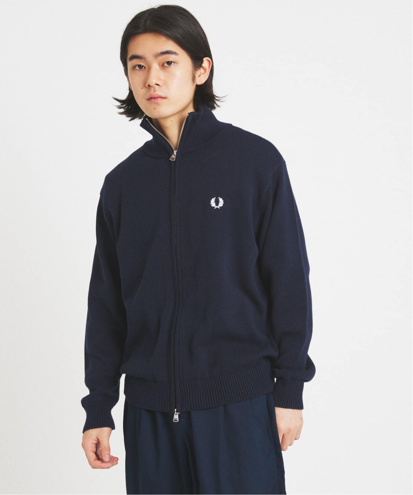 【美品】フレッドペリートラックジャケット　FRED PERRY Taped Track Jacket(S 963：MIDNIGHT BLUE): | FRED PERRY JAPAN