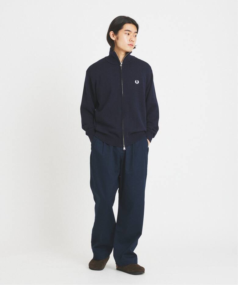 FRED PERRY / フレッドペリー 別注 ニット トラック ジャケット 