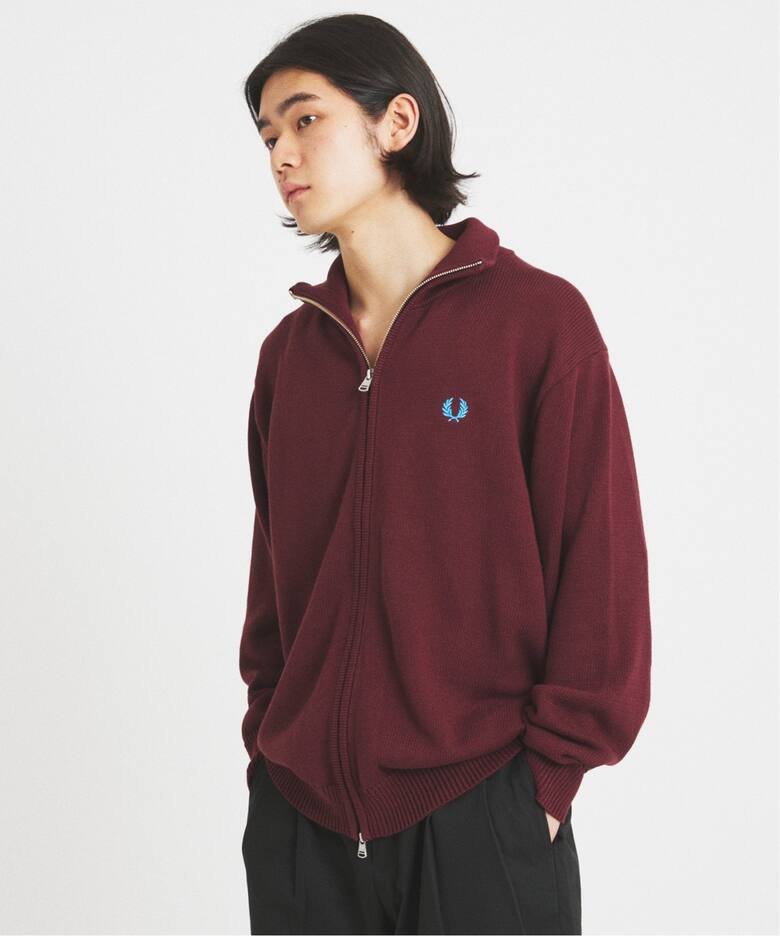 FRED PERRY / フレッドペリー 別注 ニット トラック ジャケット 
