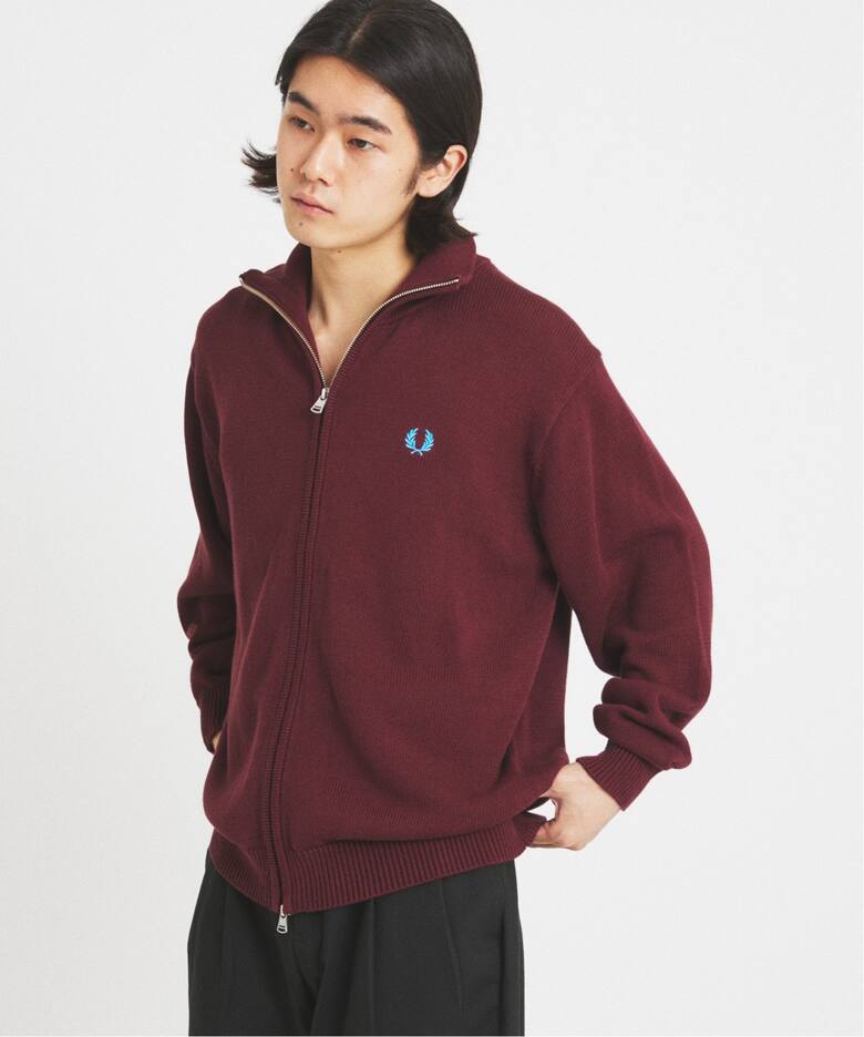 FRED PERRY / フレッドペリー 別注 ニット トラック ジャケット 