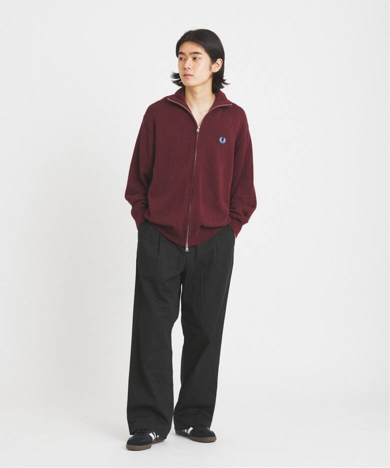FRED PERRY / フレッドペリー 別注 ニット トラック ジャケット 