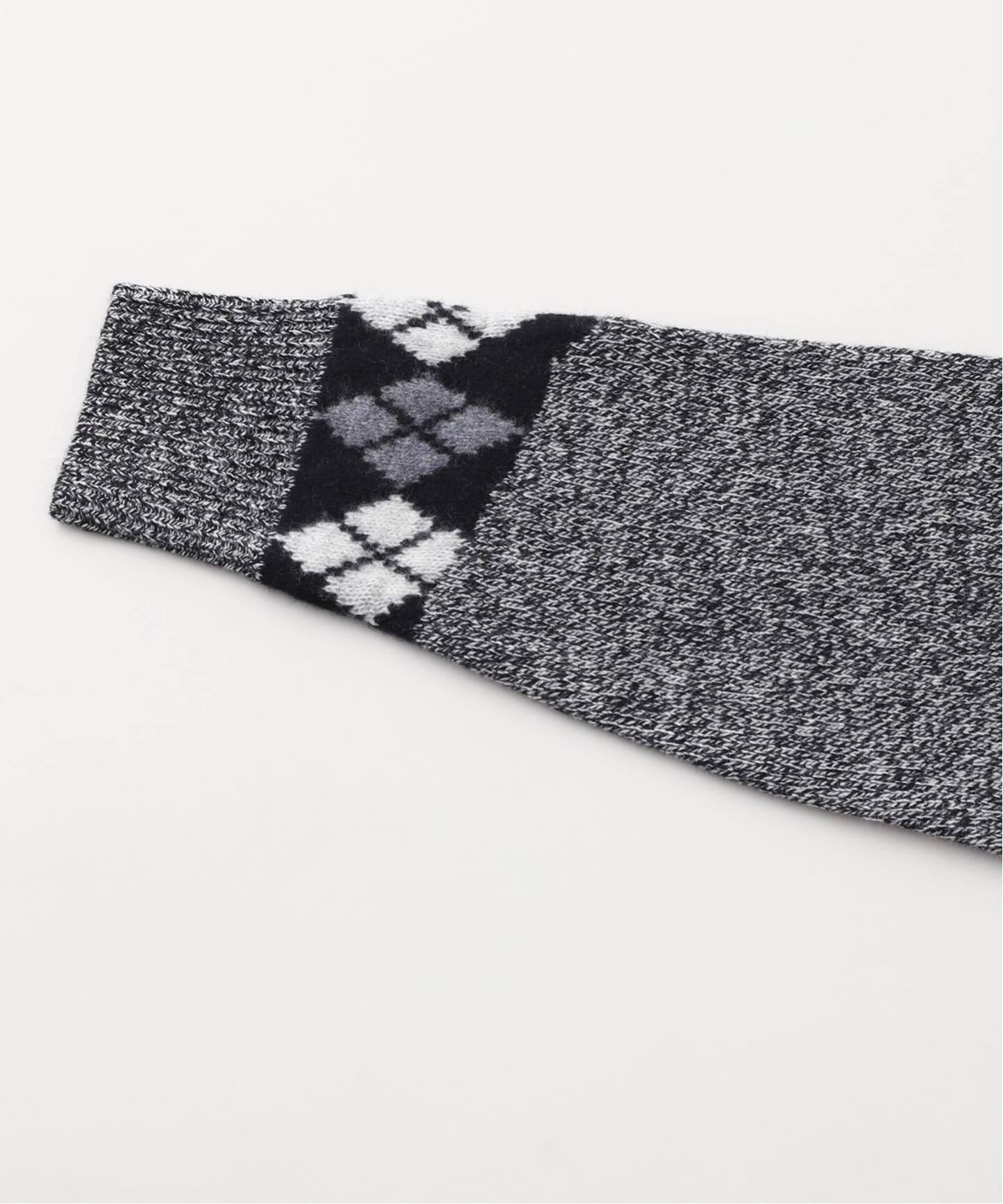 NOMARHYTHM TEXTILE (ノーマリズム テキスタイル) Argyle & Check Mix