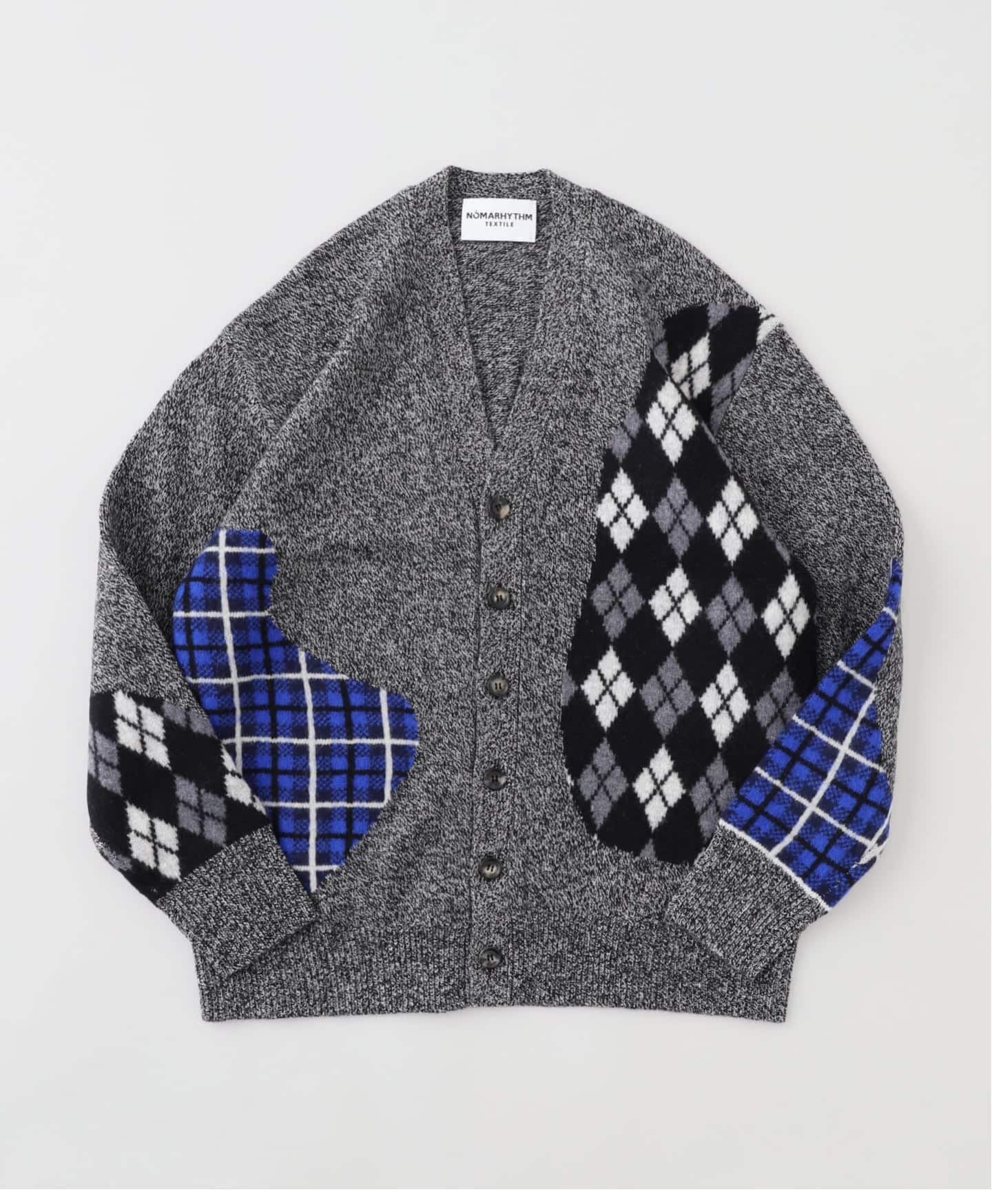 NOMARHYTHM TEXTILE (ノーマリズム テキスタイル) Argyle & Check Mix
